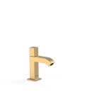 Tres Cuadro Exclusive, Waschtischarmatur, 24k Gold matt