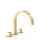 Tres Cuadro Exclusive, Zweigriff-Standarmatur, 24k Gold