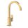 Tres Cuadro Exclusive, Einhebel Waschtischmischer, 24k Gold matt