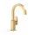 Tres Cuadro Exclusive, Einhebel Waschtischmischer, 24k Gold matt