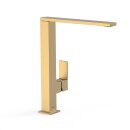 Tres Cuadro Exclusive, Einhebel Waschtischmischer, 24k...