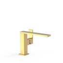 Tres Cuadro Exclusive, Einhebel Waschtischmischer, 24k Gold