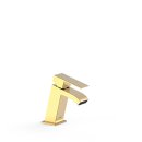 Tres Cuadro Exclusive, Einhebel Waschtischmischer, 24k Gold