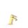 Tres Cuadro Exclusive, Einhebel Waschtischmischer, 24k Gold