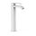 Tres Cuadro Exclusive, Einhebel Waschtischmischer, weiss matt