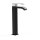 Tres Cuadro Exclusive, Einhebel Waschtischmischer, Schwarz-chrom