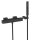 Tres Slim Exclusive, Thermostat Wannenbatterie, schwarz matt