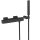 Tres Slim Exclusive, Thermostat Brausebatterie, schwarz matt