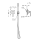 Tres Slim Exclusive, Unterputz Brauseset, chrom