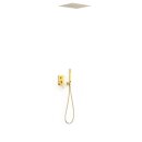 Tres Slim Exclusive, Unterputz Brauseset Rapid-Box, 24k Gold