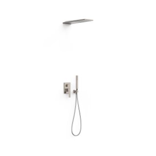 Tres Slim Exclusive, Unterputz Brauseset Rapid-Box, Edelstahloptik