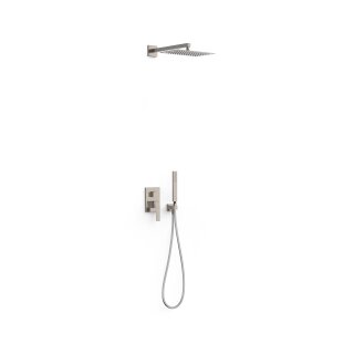 Tres Slim Exclusive, Unterputz Brauseset Rapid-Box, Edelstahloptik