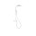 Tres Slim Exclusive, Showerset, weiss matt