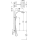 Tres Slim Exclusive, Showerset, weiss matt