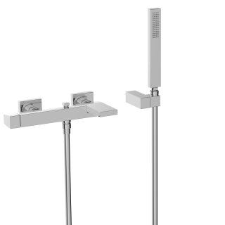 Tres Slim Exclusive, Einhebel Wannenmischer, chrom