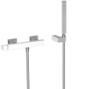 Tres Slim Exclusive, Einhebel Brausemischer, Weiss-chrom