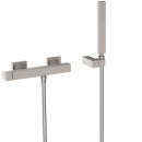 Tres Slim Exclusive, Einhebel Brausemischer, Edelstahloptik
