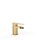 Tres Slim Exclusive, Einhebel Bidetmischer, 24k Gold matt