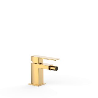 Tres Slim Exclusive, Einhebel Bidetmischer, 24k Gold