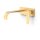 Tres Slim Exclusive, Einhebel Waschtischmischer UP, 24k Gold matt