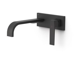 Tres Slim Exclusive, Einhebel Waschtischmischer UP, schwarz matt