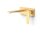 Tres Slim Exclusive, Einhebel Waschtischmischer UP, 24k Gold matt