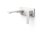 Tres Slim Exclusive, Einhebel Waschtischmischer UP, weiss matt
