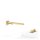 Tres Slim Exclusive, Zweigriff-Standarmatur, 24k Gold matt