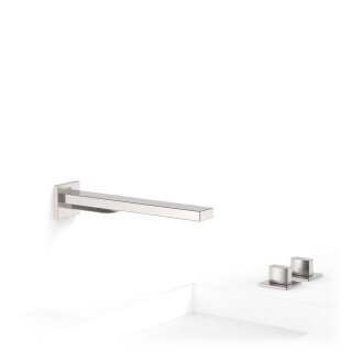 Tres Slim Exclusive, Zweigriff-Standarmatur, Edelstahloptik