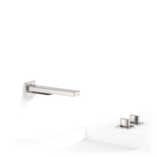 Tres Slim Exclusive, Zweigriff-Standarmatur, Edelstahloptik