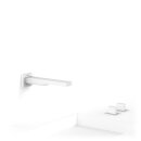Tres Slim Exclusive, Zweigriff-Standarmatur, weiss matt