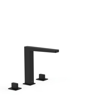 Tres Slim Exclusive, Zweigriff-Standarmatur, schwarz matt