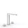 Tres Slim Exclusive, Zweigriff-Standarmatur, chrom