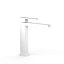 Tres Slim Exclusive, Einhebel Waschtischmischer, weiss matt