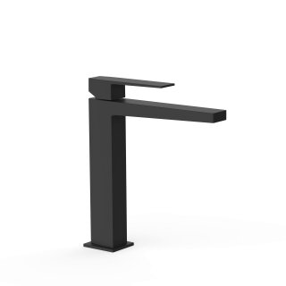 Tres Slim Exclusive, Einhebel Waschtischmischer, schwarz matt