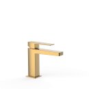 Tres Slim Exclusive, Einhebel Waschtischmischer, 24k Gold...