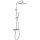 Tres Flat-Tres, Thermostatset Brausebatterie, chrom