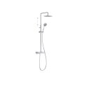 Tres Flat-Tres, Thermostatset Brausebatterie, chrom