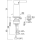 Tres Alplus, Einhandmischer Bidet mit Dusche, chrom