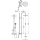 Tres Lex-Tres, Thermostatset Brausebatterie, chrom