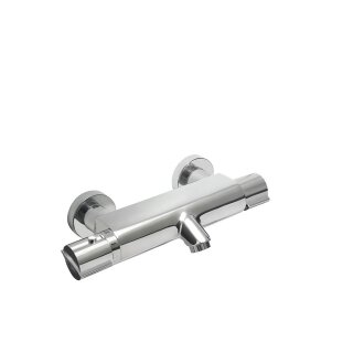 Tres Alplus, Thermostat Wannenbatterie, chrom