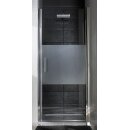 HSK Favorit Nova, Drehtür Nische, 90cm, alu silber matt