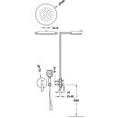 Tres Class-Tres, Unterputz Brauseset Rapid-Box, chrom