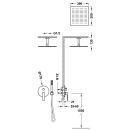 Tres Class-Tres, Unterputz Brauseset Rapid-Box, chrom