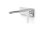 Tres Class-Tres, Einhebel Waschtischmischer UP, chrom