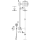 Tres Loft-Tres, Unterputz Brauseset, chrom