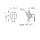 Tres Loft-Tres, Unterputz-Einhandmischer (1-Weg), chrom