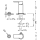 Tres Class-Tres, Einhandmischer Bidet mit Dusche, chrom