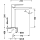 Tres Loft-Tres, Einhebel Waschtischmischer, chrom