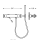 Tres Max-Tres, Thermostat Brausebatterie, chrom